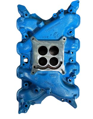351 Cleveland big port 4V factory cast iron intake manifold