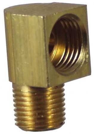 Trans Cooler Line Fitting 90 Deg 5/16 Tube x 1/8 NPT