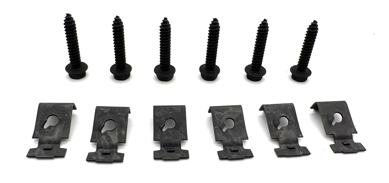 1969-70 Mustang Arm Rest Mount Kit (12pc)