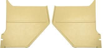 1966 Mustang convertible kick panels Parchment