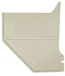 1965-66 Mustang convertible kick panels white