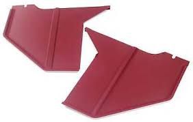 1967-68 Mustang Coupe/ fastback kick panels Dark Red