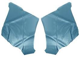1965-68 Mustang Coupe interior quarter panel upholstery light blue