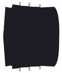 1965-68 Mustang Fastback headliner Black
