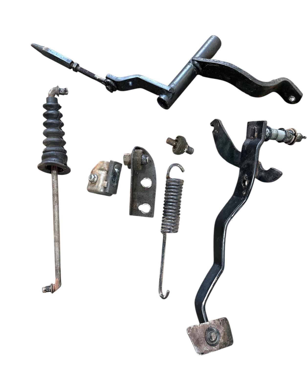 1964-66 Mustang manual transmission clutch pedal kit used