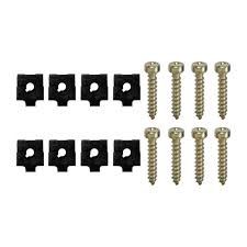 1965 - 1966 Mustang Headlamp Doors (16) Hardware Only