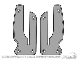1969-70  Mustang Coupe/Conv Quarter Window to Body Seals (Pair)