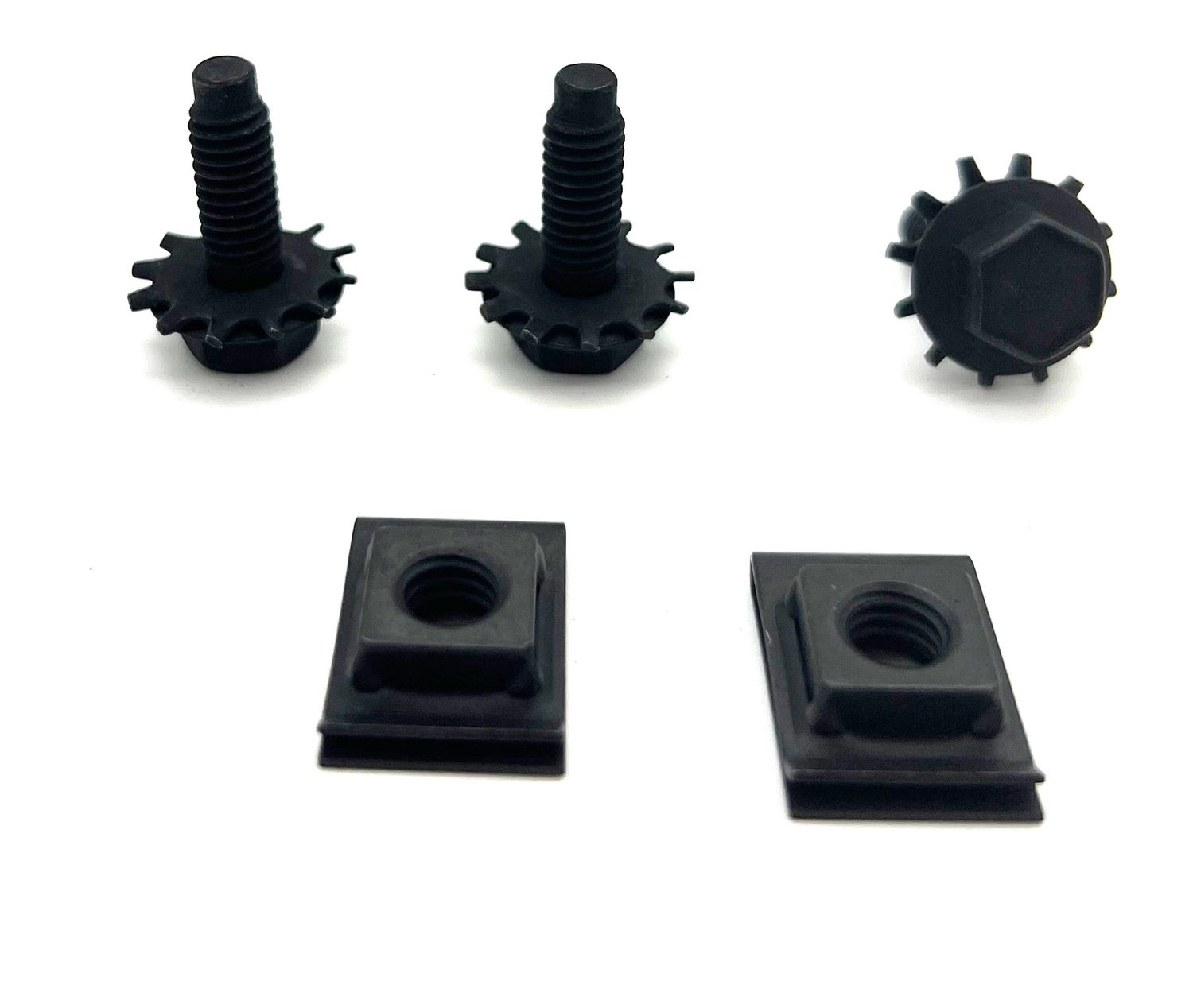 1964 1/2 - 1966 Mustang Hood Latch Support Brace Mounting Hardware