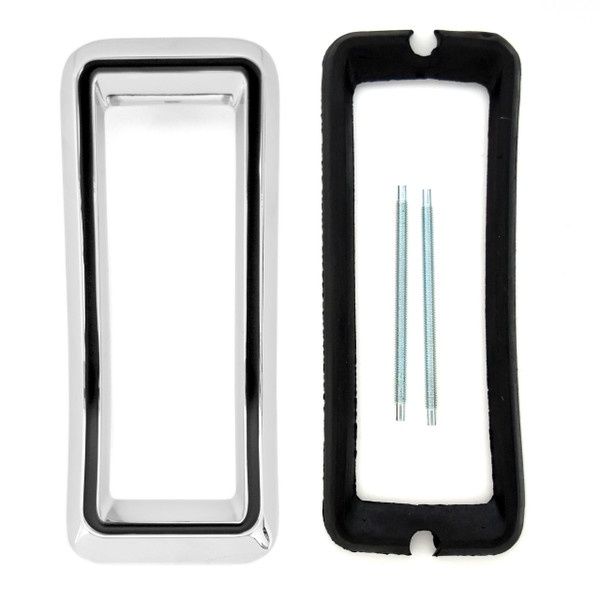 1968 Mustang Tail Light Bezel Driver &amp; Passenger Side