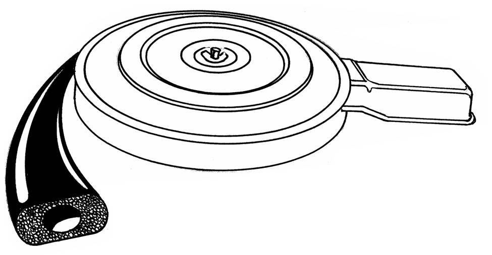 1964 - 1967 Mustang 260 289 Air Cleaner Lid Gasket