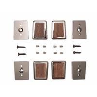 1968 Mustang Deluxe door pull end cap set