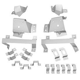 1967-68 Mustang Fastback interior trim bracket set (21Pc)