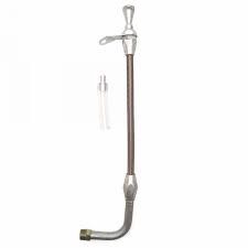 Pan fill C4 transmission dip stick &amp; tube firewall mount flex