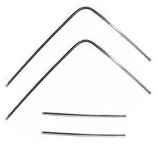1969-70 Mustang Fastbackk Rear Window Moulding Set (4pc)