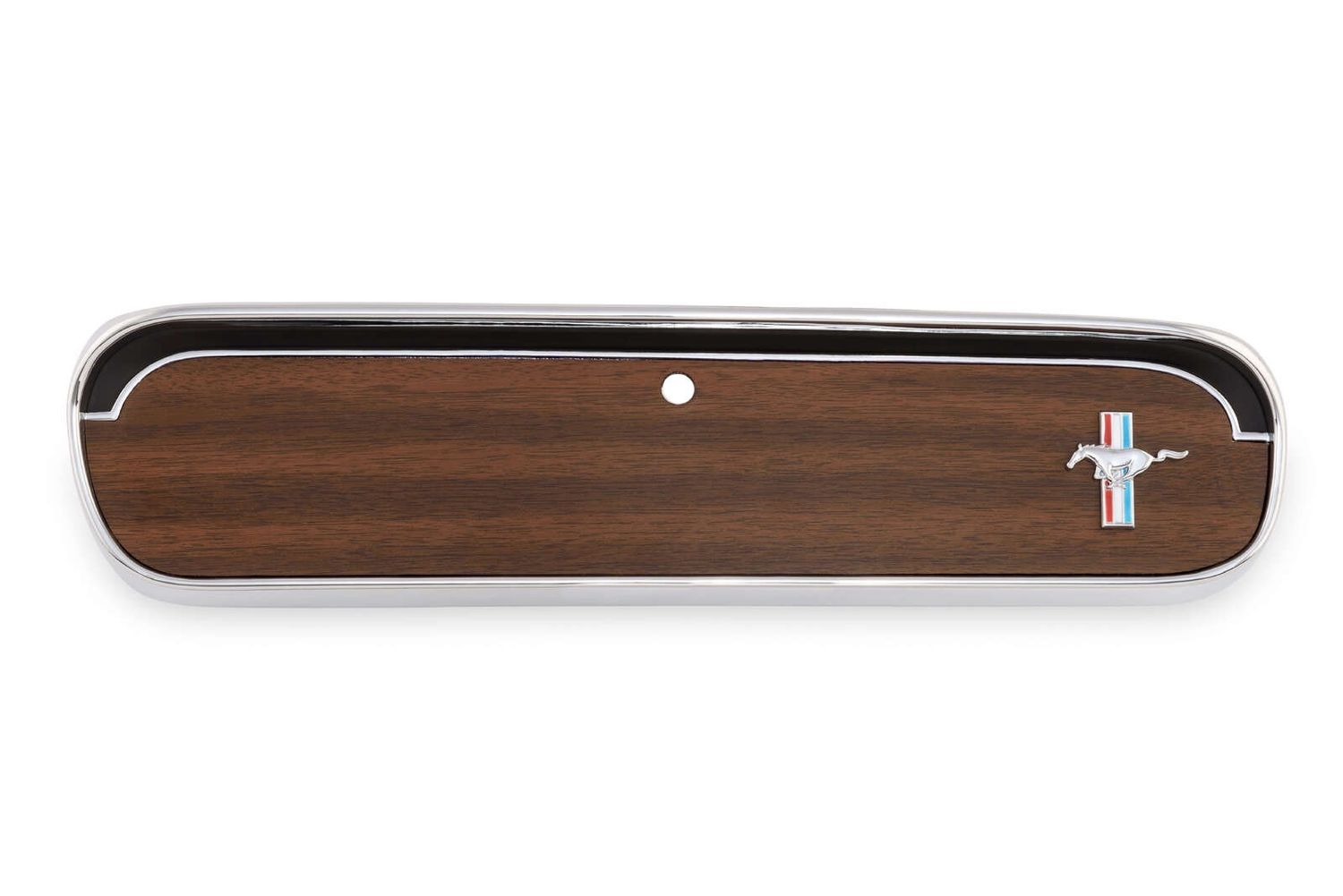 1965 -66 Mustang Pony Glove Box Door (Woodgrain)