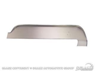 1967 Deluxe Upper Panel Trim (with Aluminum RH)