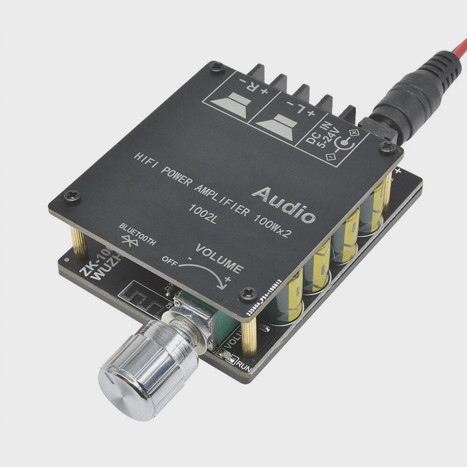 Mini 5.0 TPA3116 2x100W Bluetooth High power Amplifier Board Adjustable Button