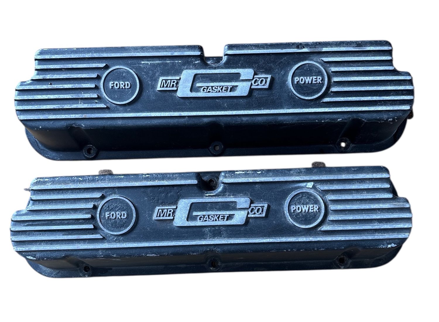 Ford V8 Windsor Mr Gasket valve covers USED