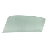 1965-66 Mustang fastback door glass LH green tint
