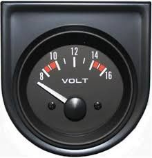 Trisco  EG-520 Electrical Voltmeter Gauge 2"