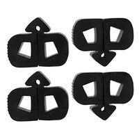 1964-66 Mustang Hood Bumpers on Fender Set of 4
