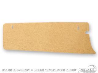 1964-66 MustangTrunk Filler Board (Fiber Board)