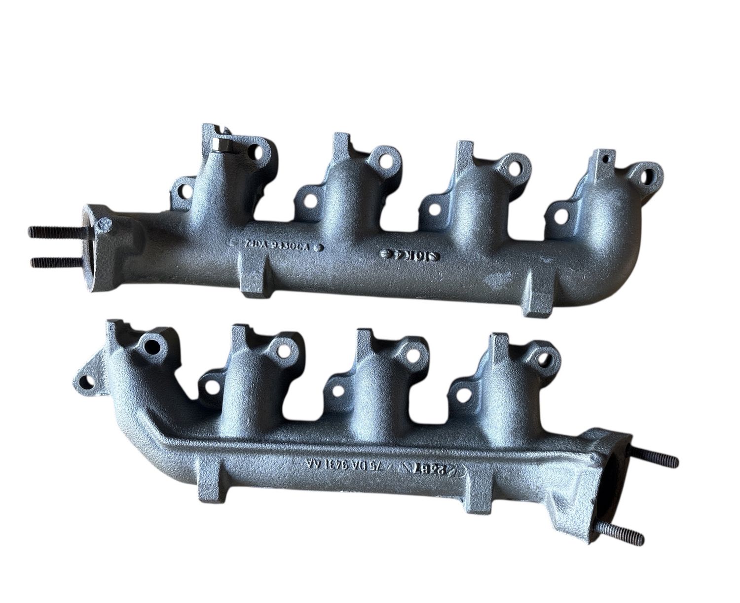 Cleveland exhaust manifolds used
