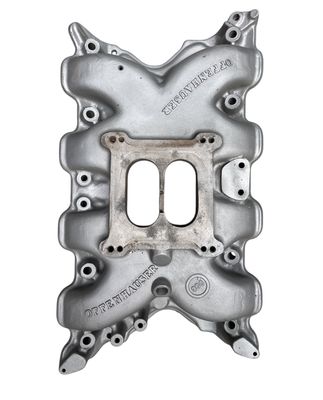 351 Cleveland 4V Offenhauser 360 alloy intake manifold used