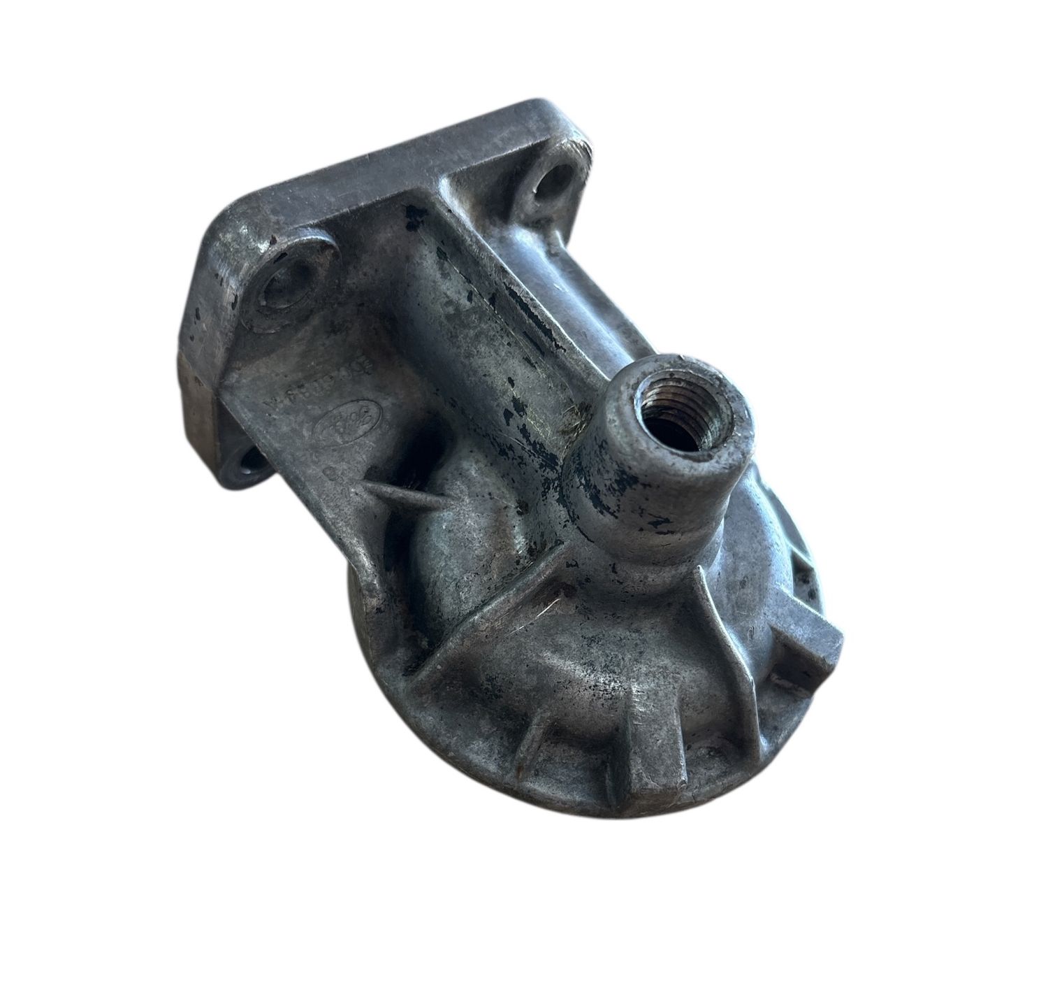 FORD GALAXIE FAIRLANE FE ENGINE 332 352 390 OIL FILTER ADAPTER 1958-1967 OEM USED