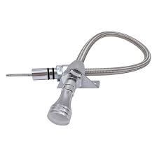 Chevy GM Turbo TH350 TH400 Flexible Transmission Dipstick Filler Tube Braided Stainless