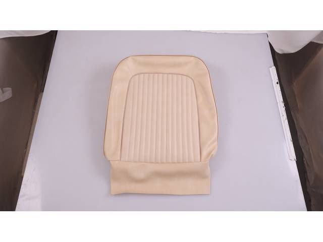 1968 Mustang Coupe Seat Trim Kit Parchment. Front Bucket &amp; Rear Bench