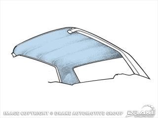 1965-68 Mustang Fastback Headliner Light Blue (Old Stock, Not Original Packaging)