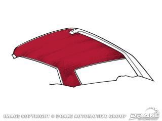 1965-68 Mustang Fastback Headliner Dark Red (Old Stock, Not Original Packaging)