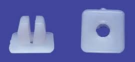 Ford License/Number Plate Nylon Nut (4)