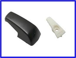 1968-73 Mustang Coat Hook And Base - Black Molded Vinyl