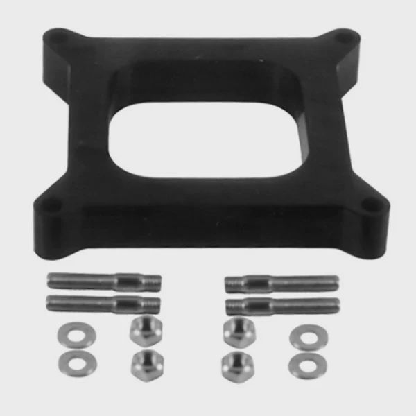 TFI Racing Holley Squarebore Phenolic Carburettor Spacer Open Port 25mm 1" Thick 5767