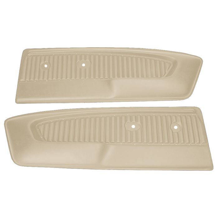1965-66 Mustang Pony Deluxe door panels Parchment