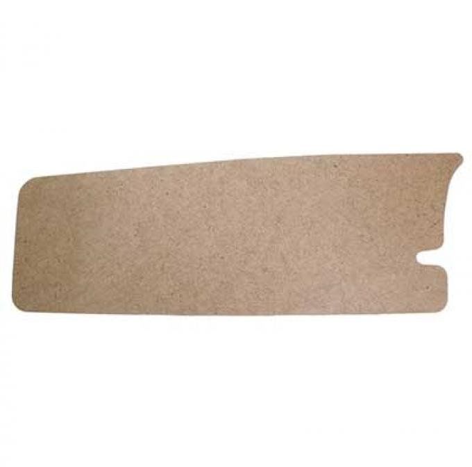 1964-66 Mustang Fiberboard Trunk Filler Board, LH Drivers Side