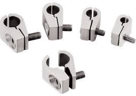 Billet Hose Clamp 3/16" (4.8mm) Silver Single
