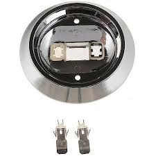 Round interior light bezel Chrome Chev, Buick, GMC, Cadillac