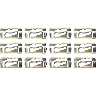 1965-72 GM; Molding Clip Set; Windshield, Quarter, Back Window; 12-piece Set
