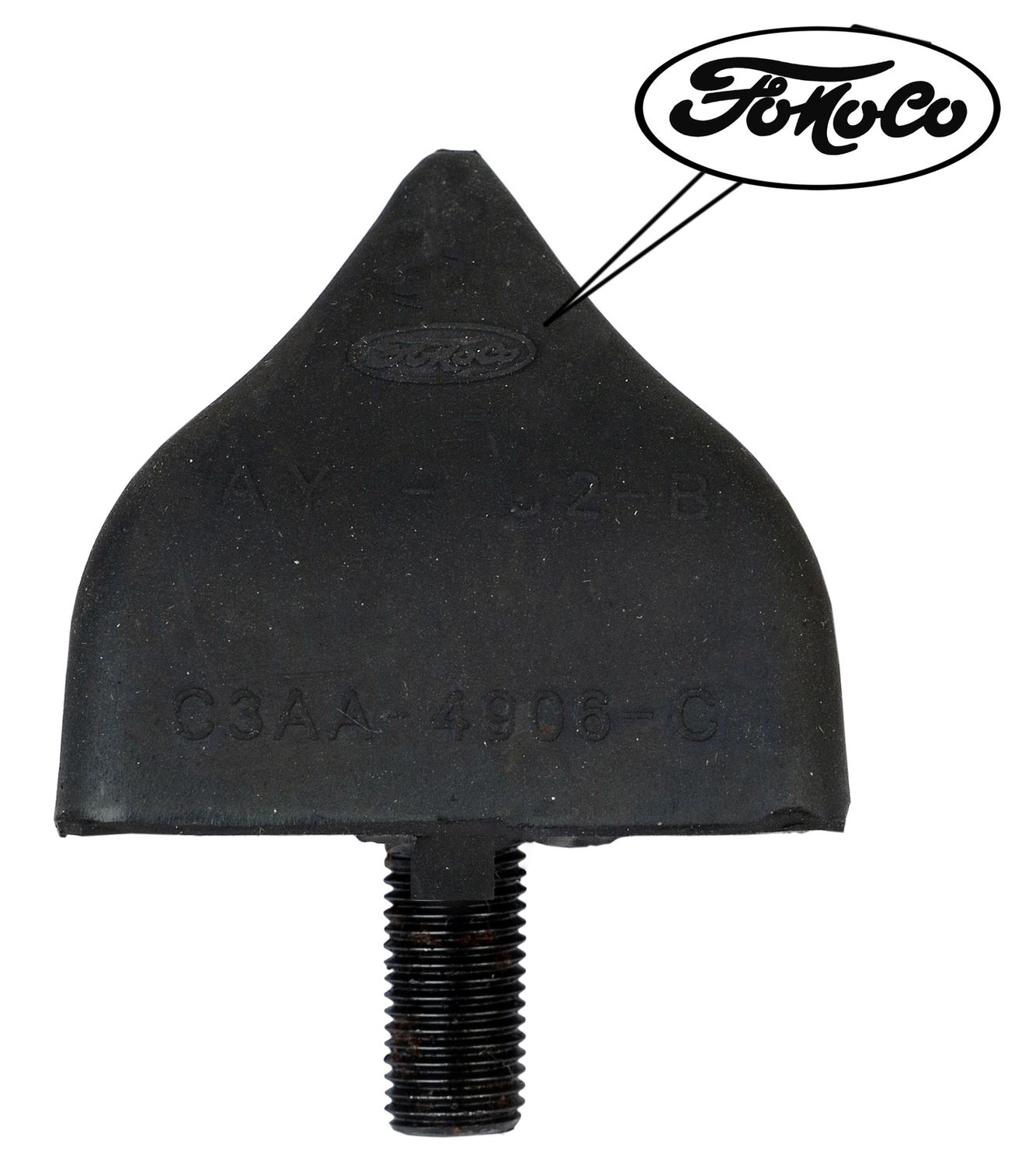 1965 - 1968 Mustang Center Bumper 9" Axle with FoMoCo Logo