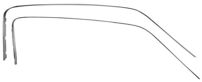 DOOR SASH ESCUTCHEON 67 FASTBACK PR