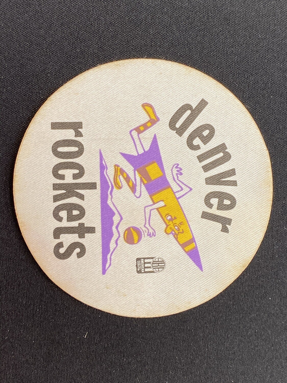 Rare Vintage Denver Rockets Sticker