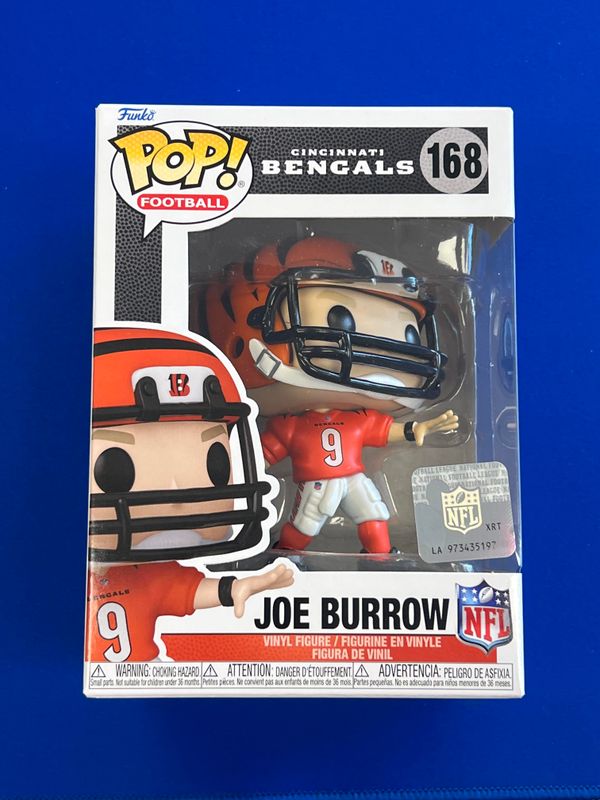 FUNKO POP 168 - JOE BURROW FROM THE BENGALS