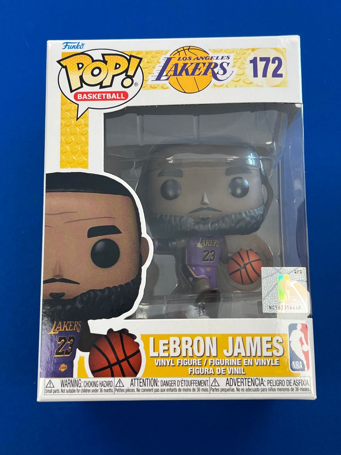 Funko Pop 172 - LeBron James (NBA Lakers)