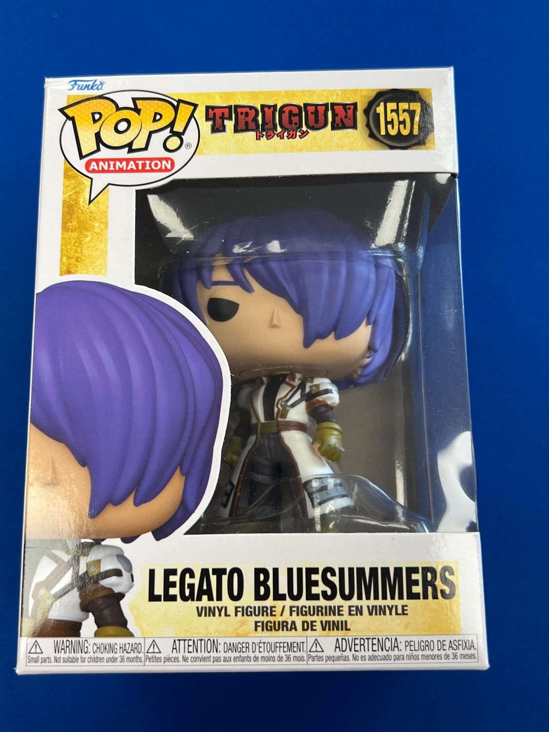 Funko Pop 1557 - Legato Bluesummers (Trigun)