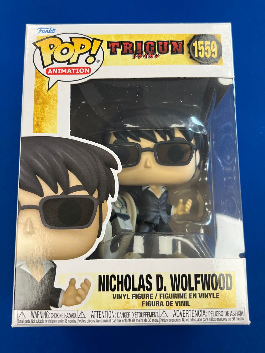 Funko Pop 1559 - Nicholas D. Wolfwood (Trigun)
