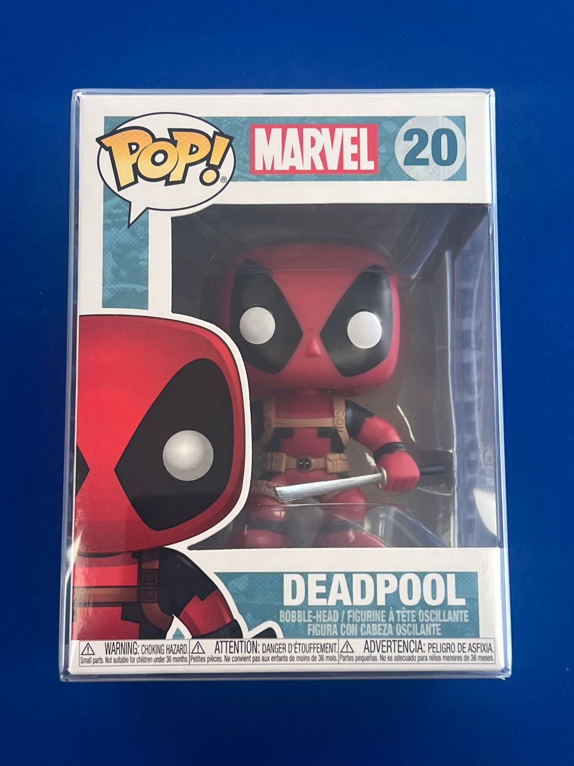 Funko Pop 20 - Deadpool (Marvel Bobble-head)