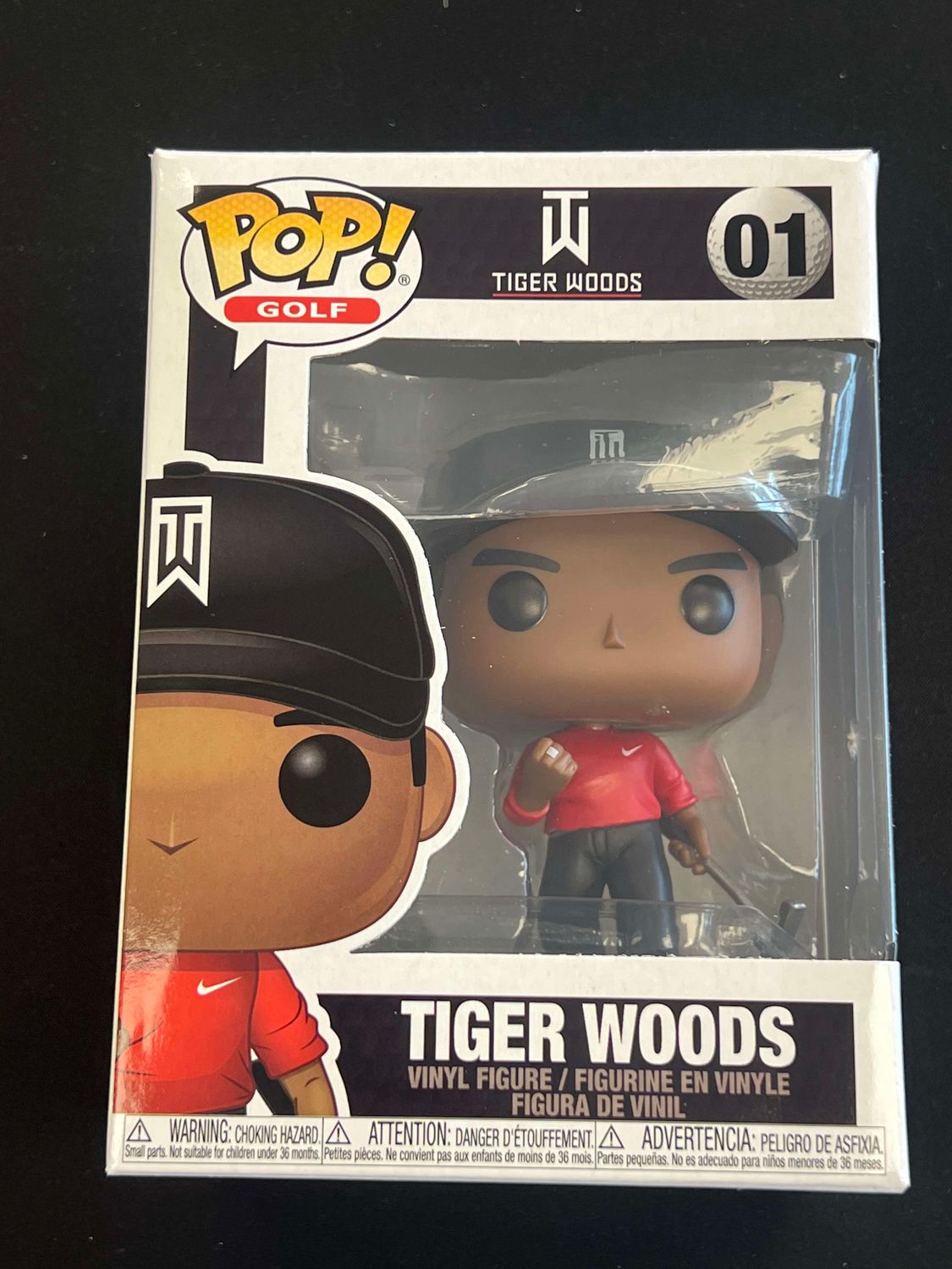 Funko Pop 01 - Tiger Woods (Golf)